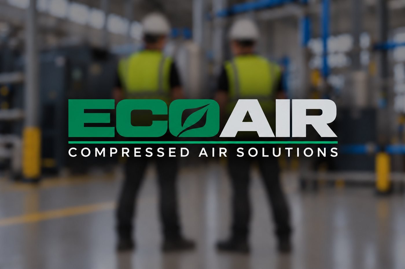 EcoAir engineers on a factory floor